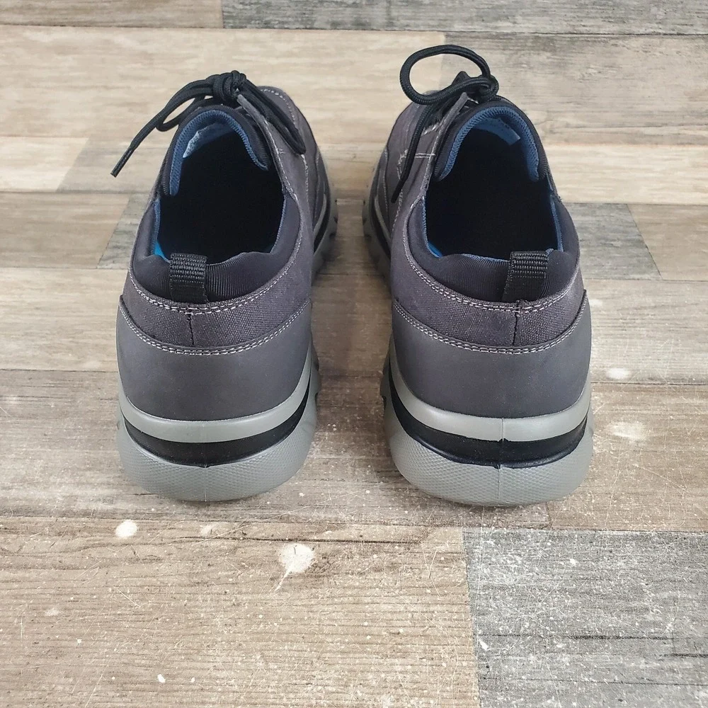 Dockers Creston Mens‎ Shoes Sz 10 M Casual Black Canvas Boat Dock Sneakers